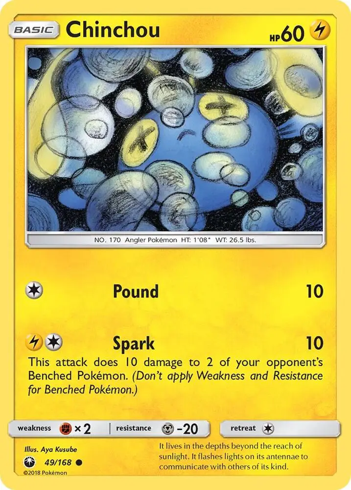 Chinchou, Celestial Storm 49/168
