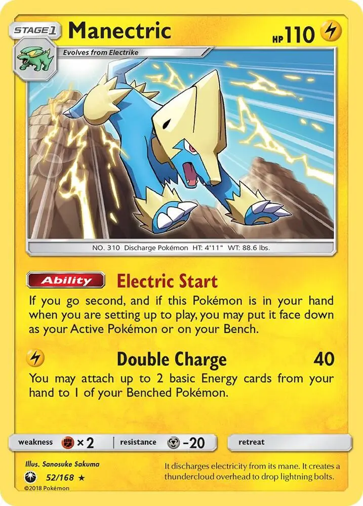 Manectric, Celestial Storm 52/168