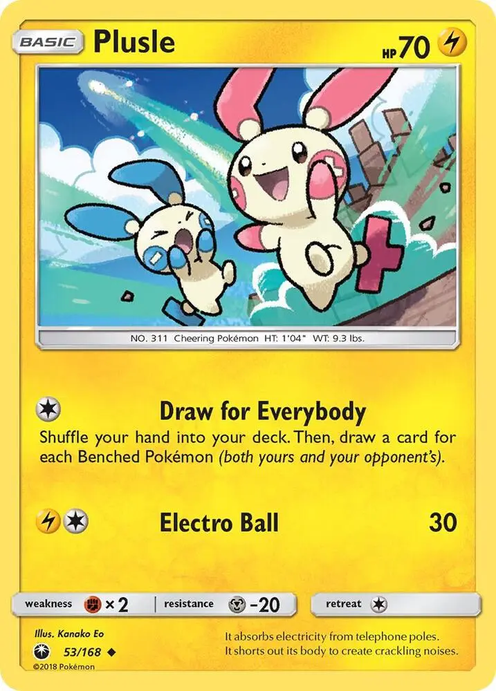 Plusle, Celestial Storm 53/168