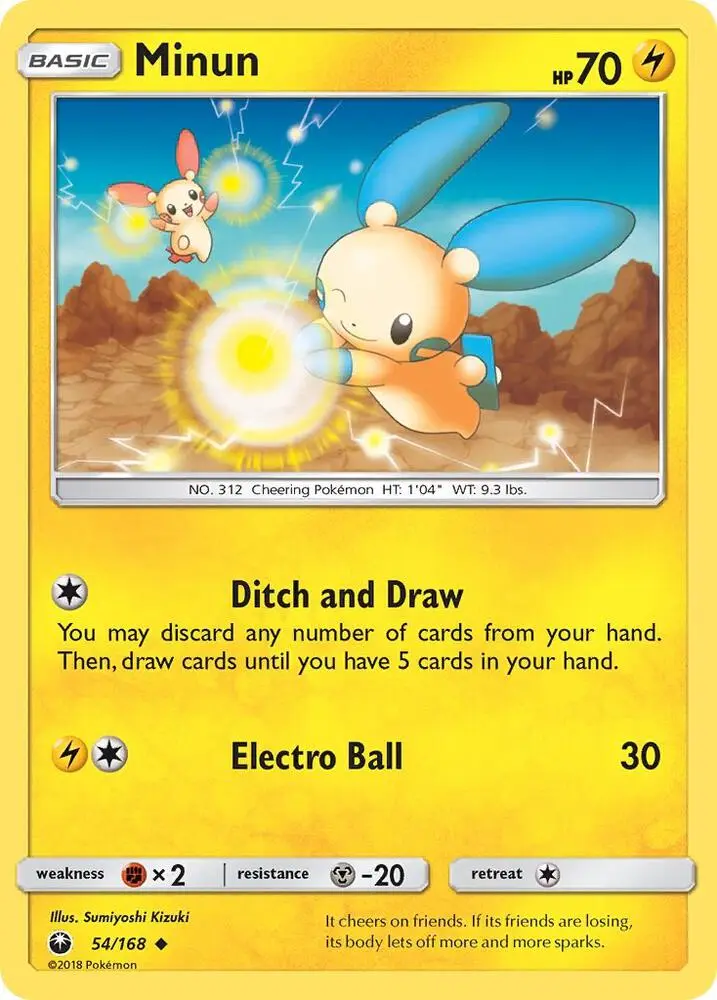 Minun, Celestial Storm 54/168