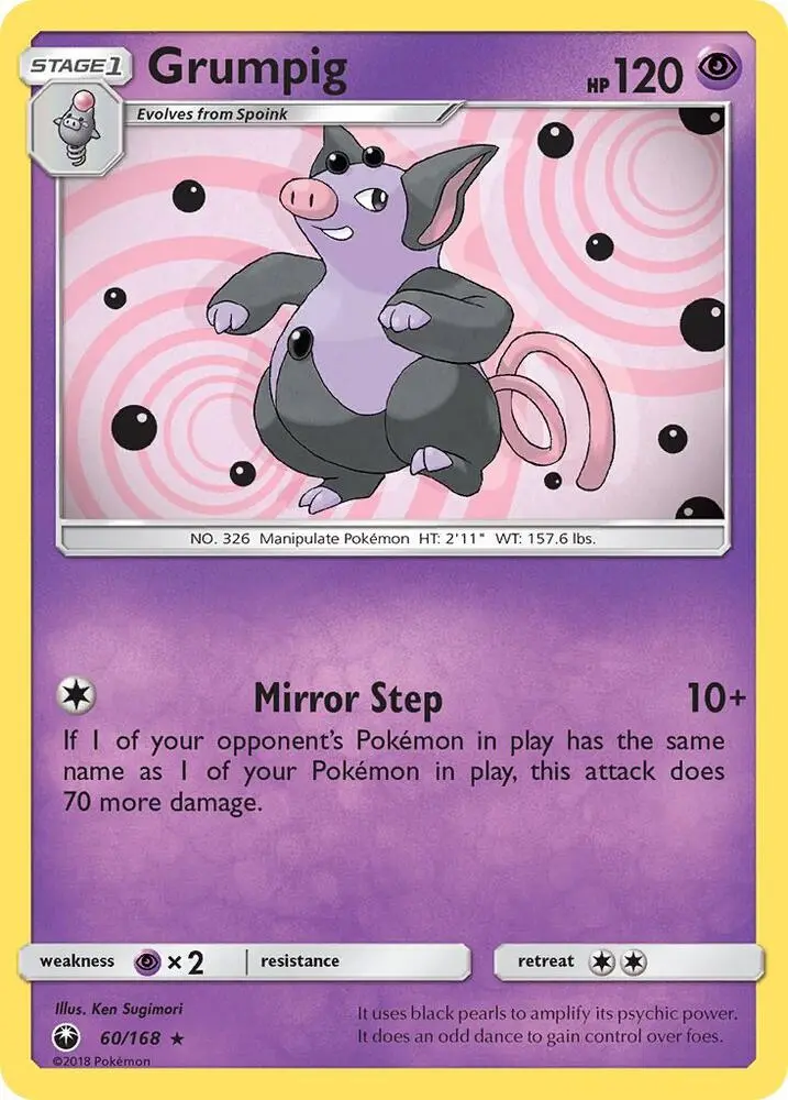 Grumpig, Celestial Storm 60/168