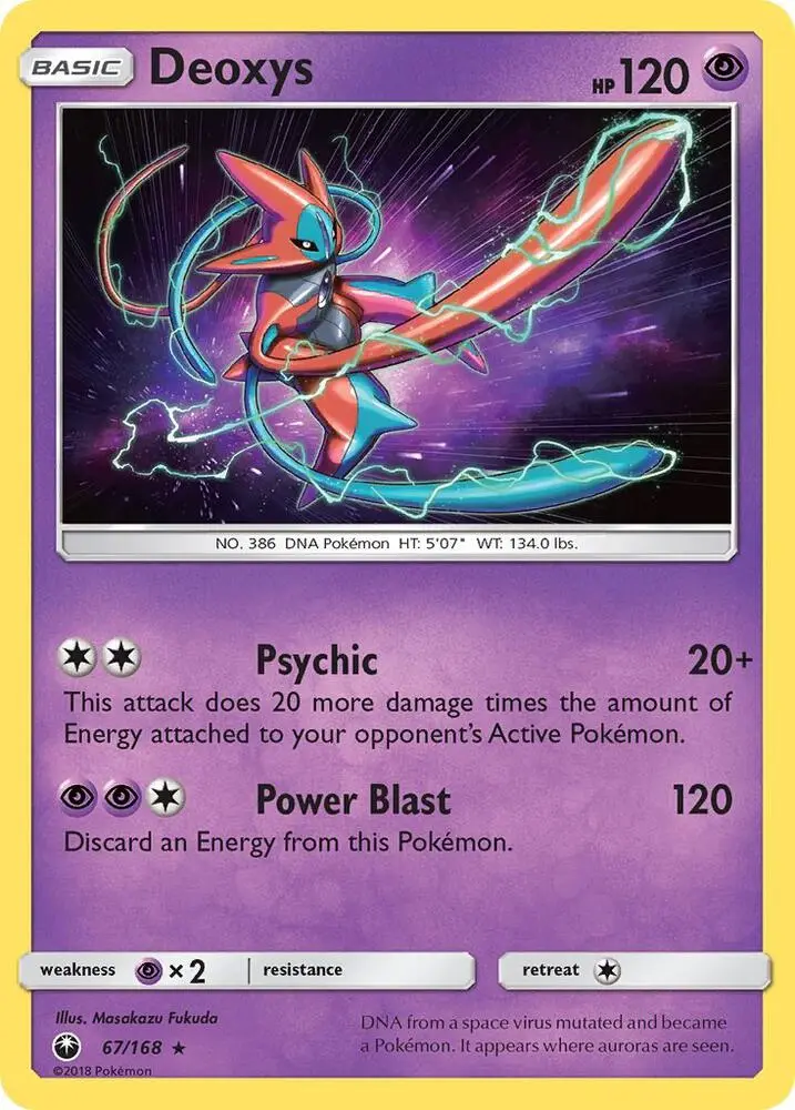 Deoxys, Celestial Storm 67/168