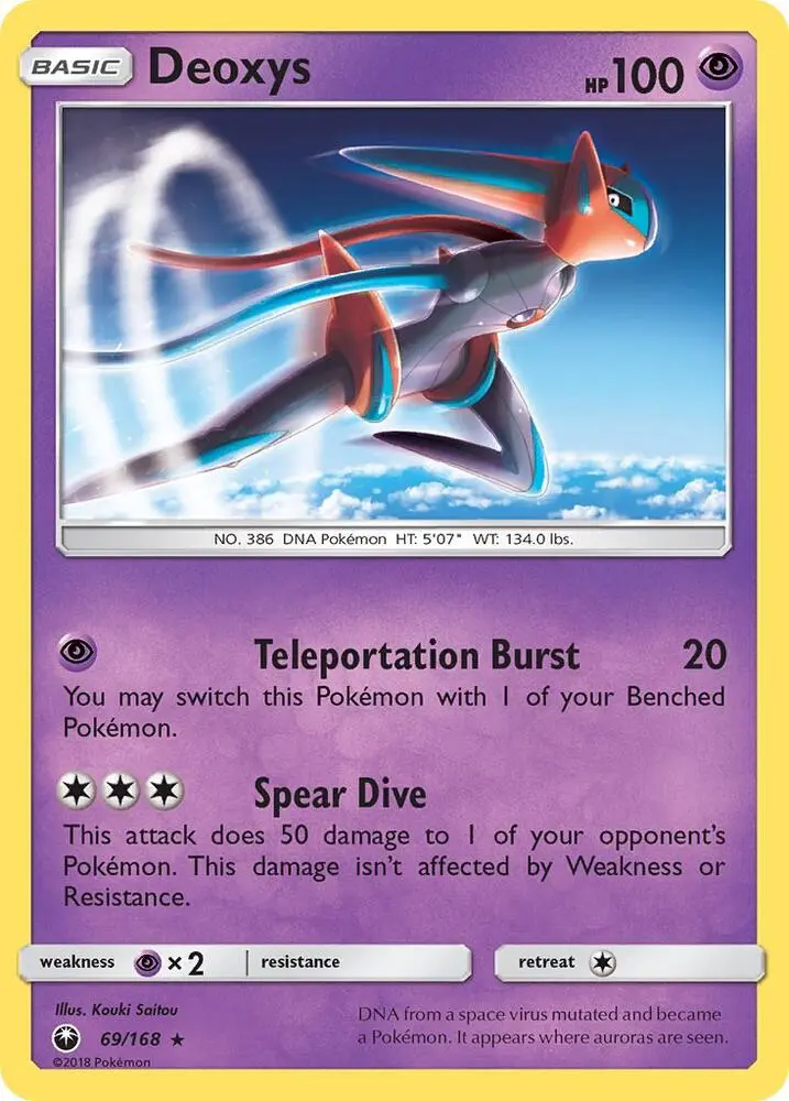 Deoxys, Celestial Storm 69/168