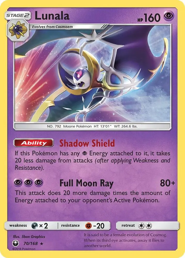Lunala, Celestial Storm 70/168