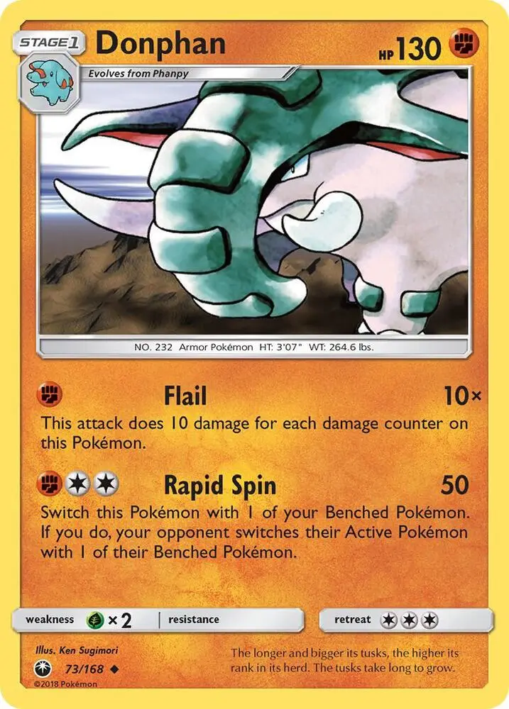 Donphan, Celestial Storm 73/168