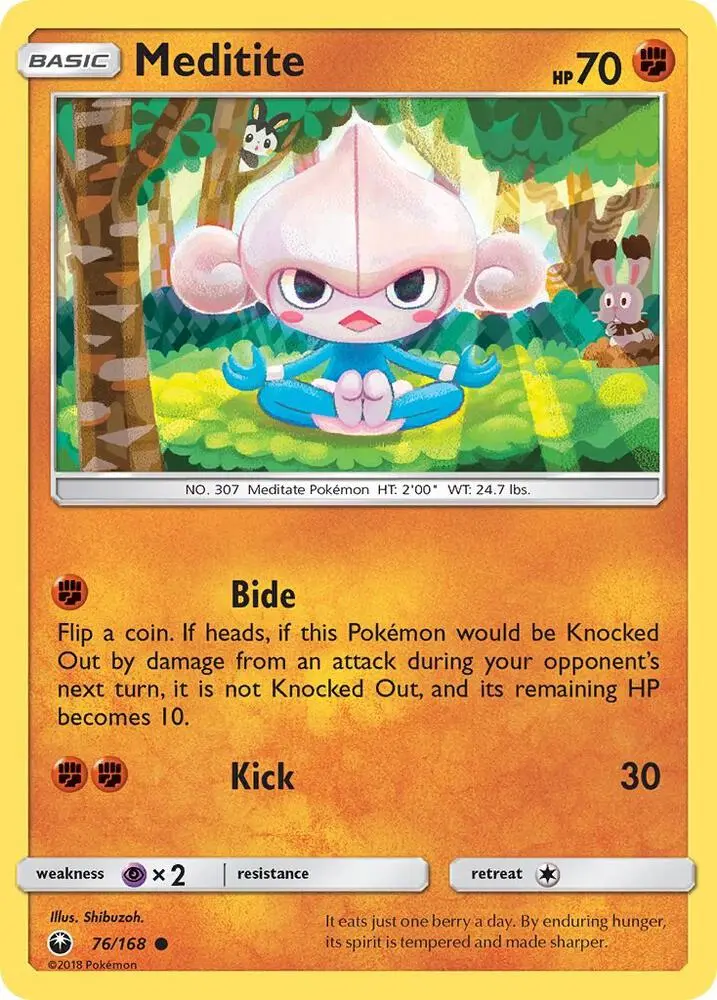 Meditite, Celestial Storm 76/168