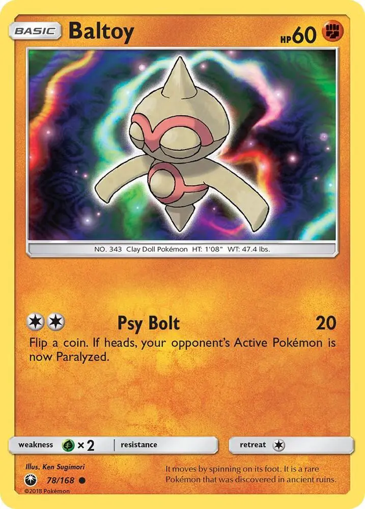 Baltoy, Celestial Storm 78/168