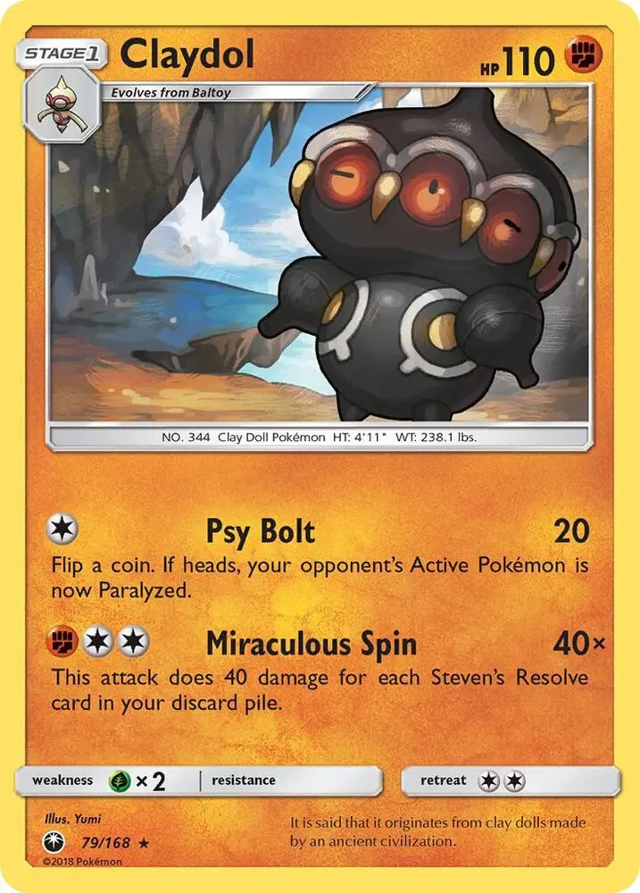 Claydol, Celestial Storm 79/168