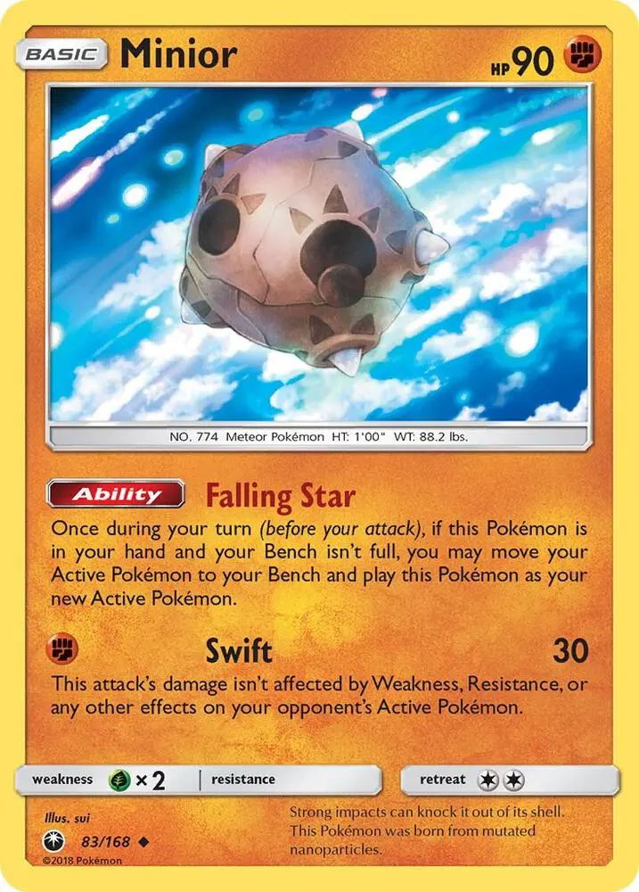 Minior, Celestial Storm 83/168