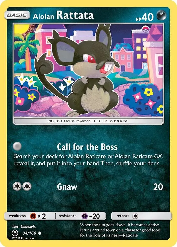 Alolan Rattata, Celestial Storm 84/168