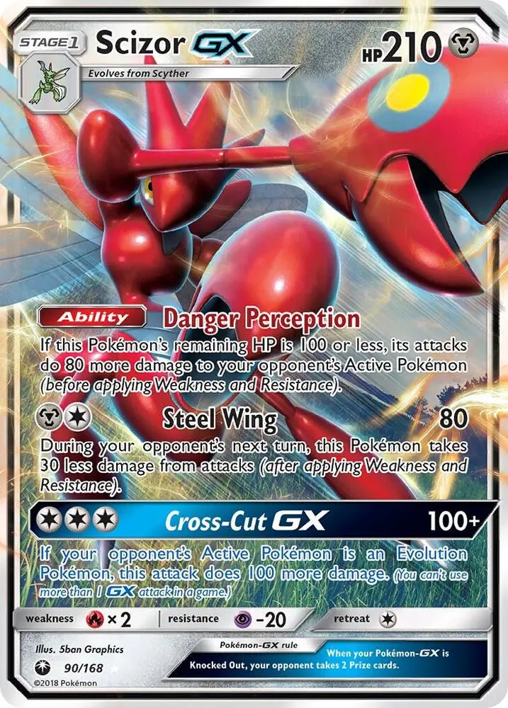 Scizor GX, Celestial Storm 90/168
