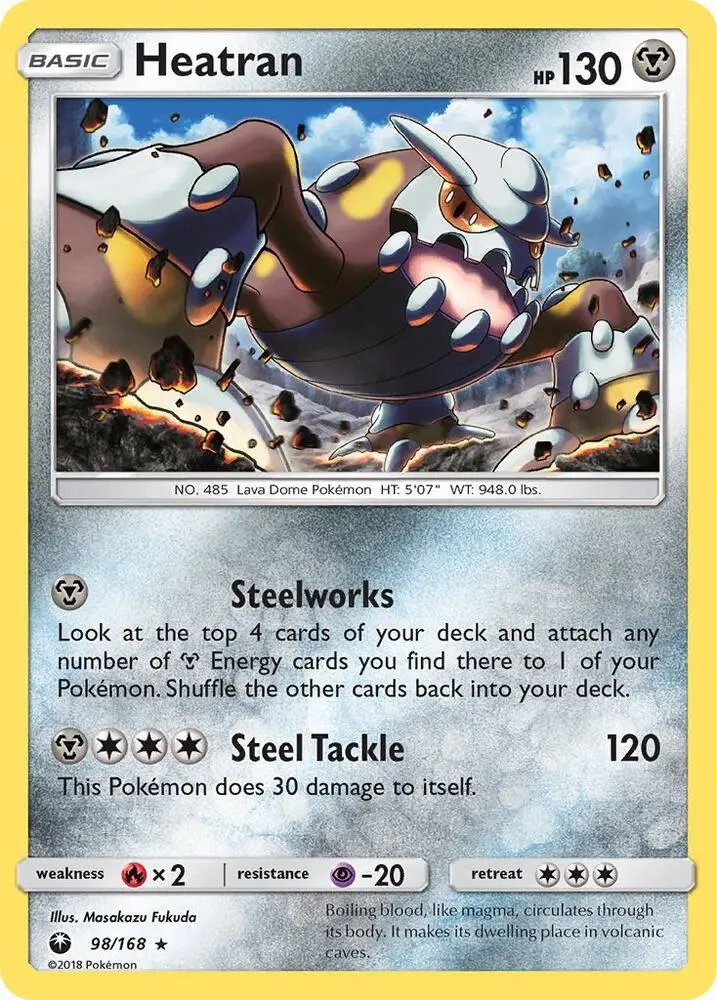 Heatran, Celestial Storm 98/168