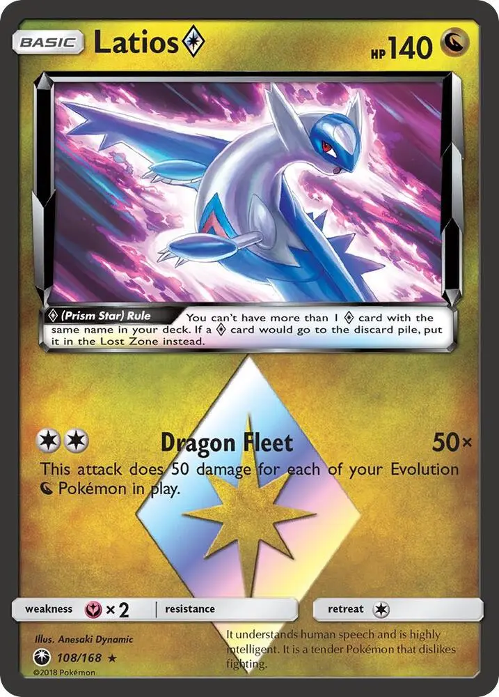 Latios ◇, Celestial Storm 108/168