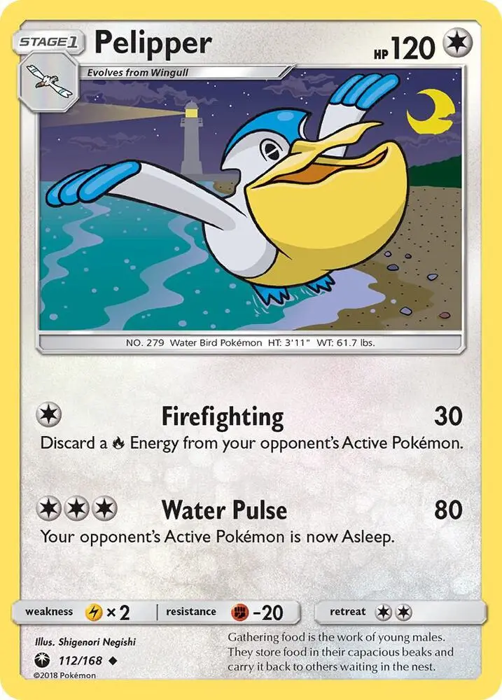 Pelipper, Celestial Storm 112/168