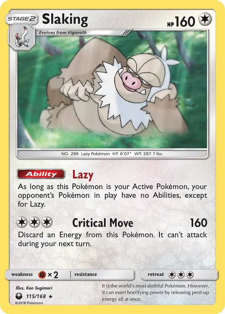 Slaking, Celestial Storm 115/168