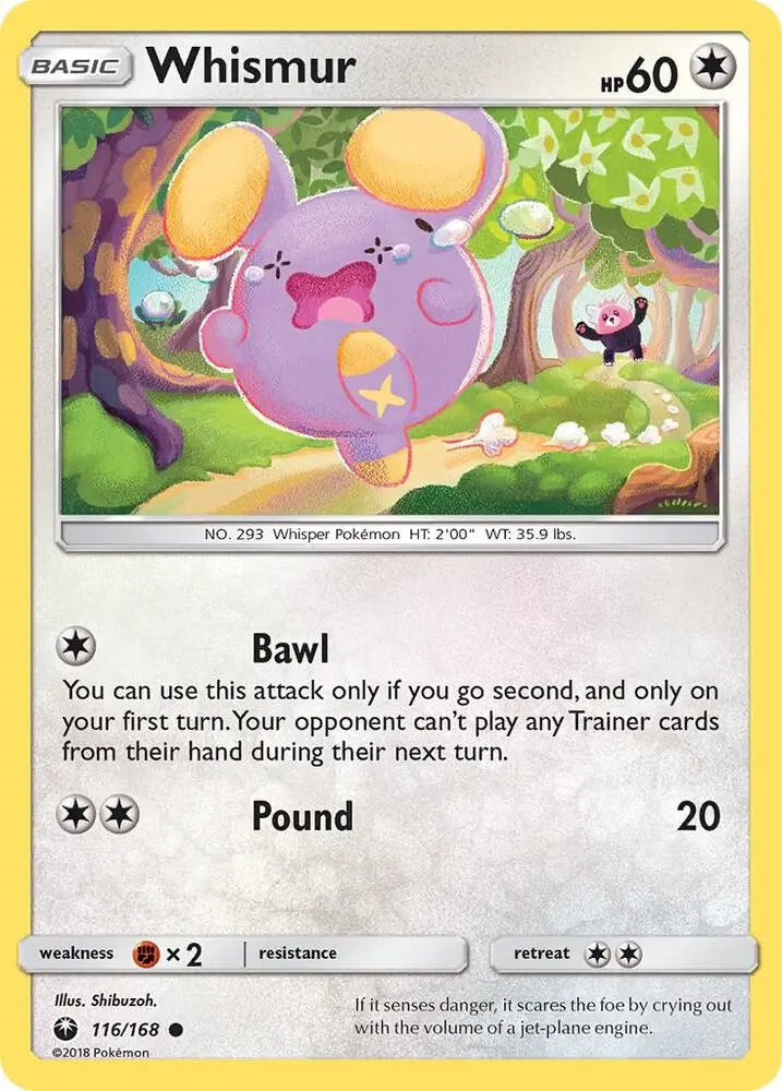 Whismur, Celestial Storm 116/168