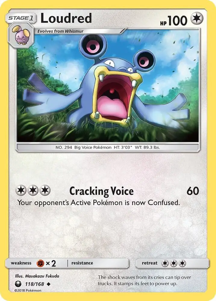 Loudred, Celestial Storm 118/168