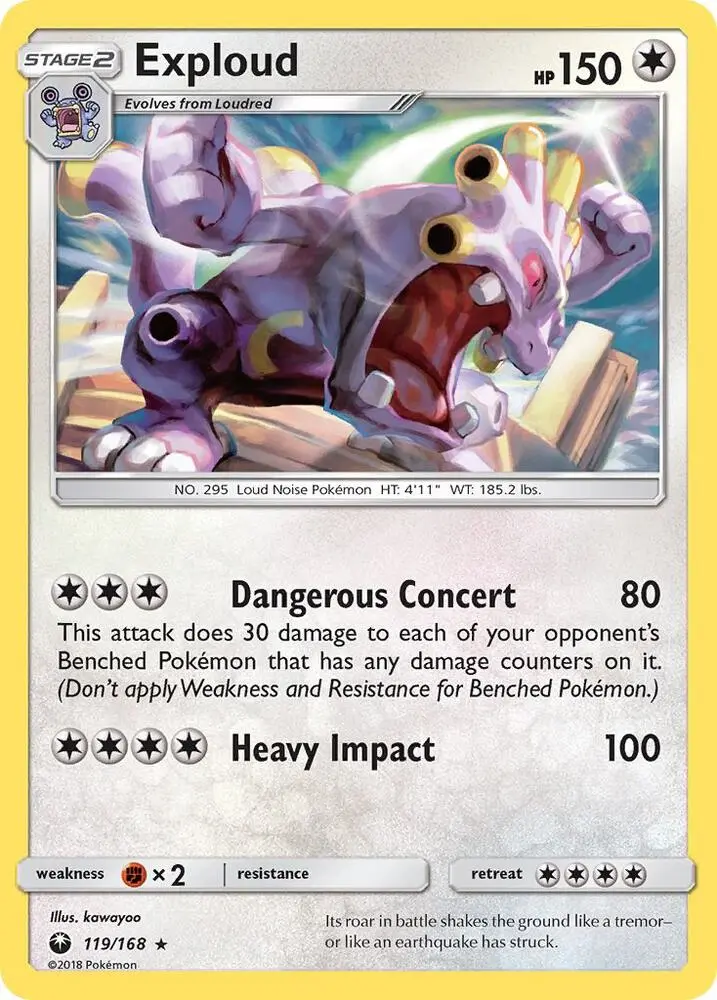 Exploud, Celestial Storm 119/168
