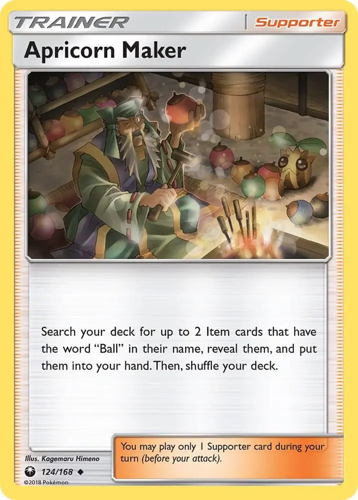 Apricorn Maker, Celestial Storm 124/168