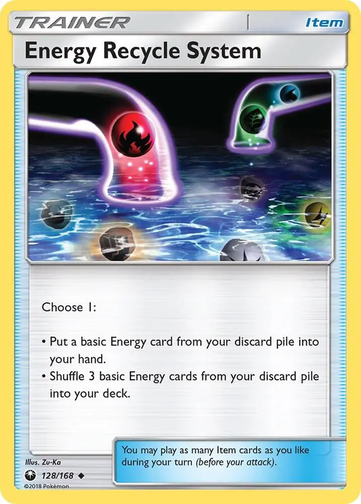 Energy Recycle System, Celestial Storm 128/168