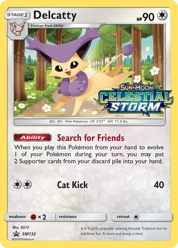 Delcatty, SM Black Star Promos SM132