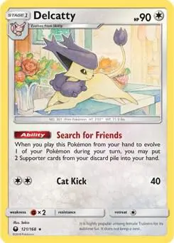 Delcatty, Deck Exclusives 121/168
