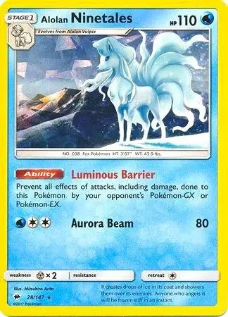 Alolan Ninetales, Deck Exclusives 028/147