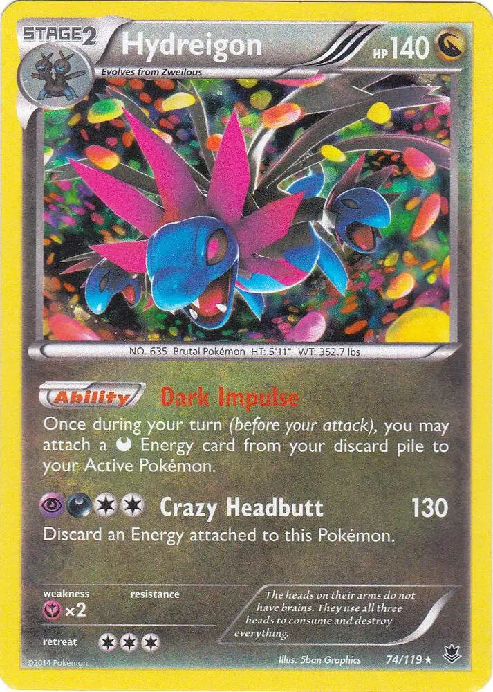 Hydreigon, Blister Exclusives 074/119