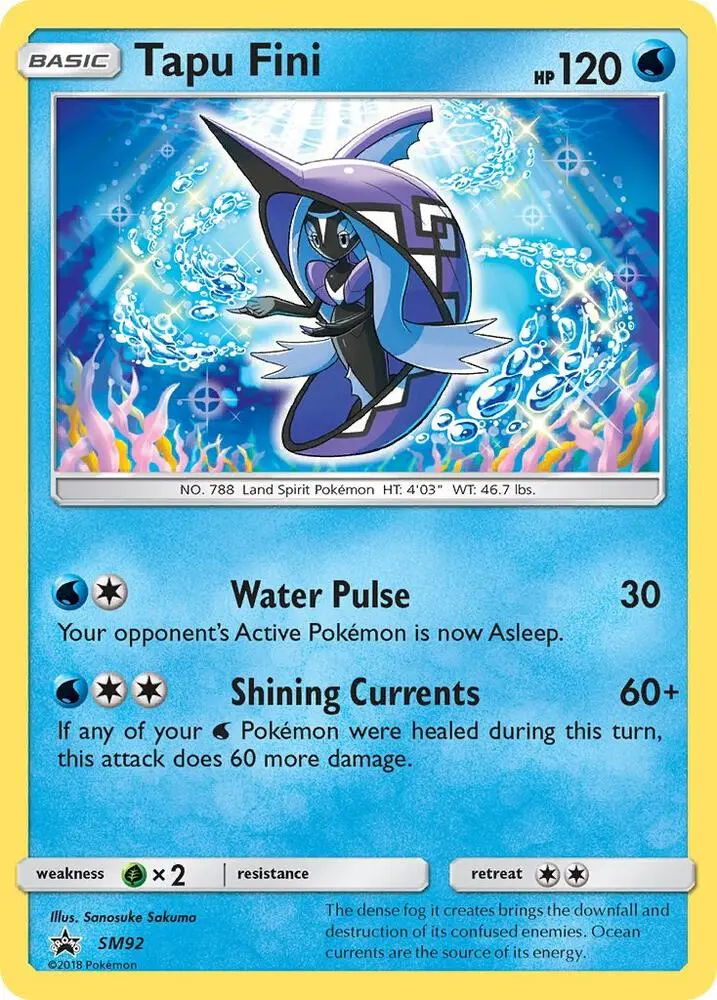 Tapu Fini, SM Black Star Promos SM92/248