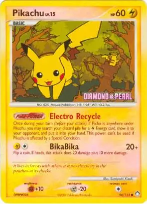 Pikachu, Burger King Promos 094/123