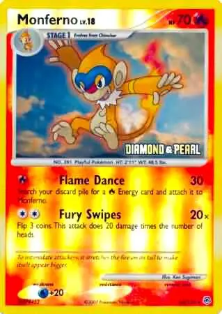 Monferno, Burger King Promos 056/130