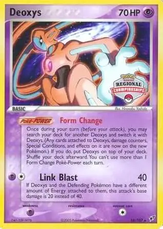 Deoxys, League & Championship Cards 016/107