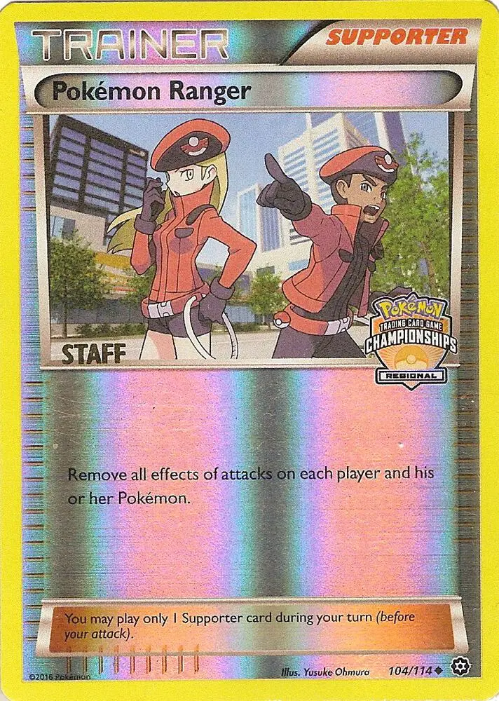 Pokemon Ranger, League & Championship Cards 104/114
