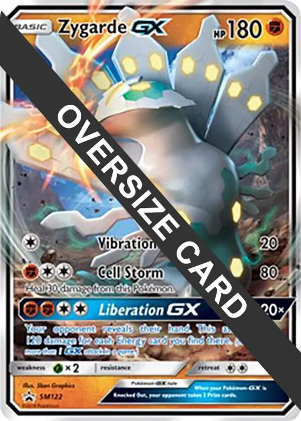 Zygarde GX, Jumbo cards SM122