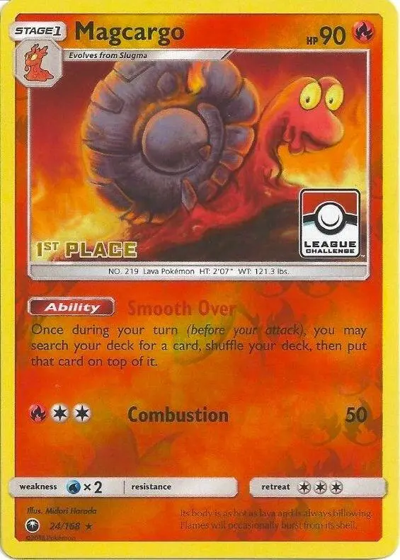 Magcargo, League & Championship Cards 024/168