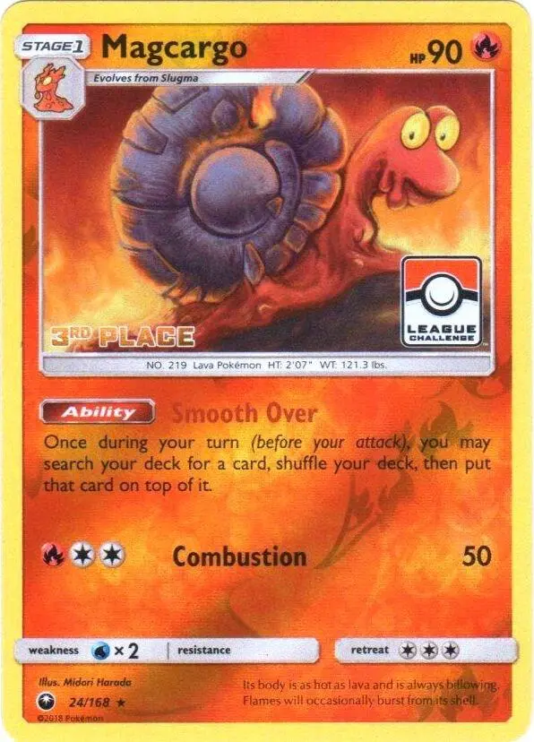 Magcargo, League & Championship Cards 024/168