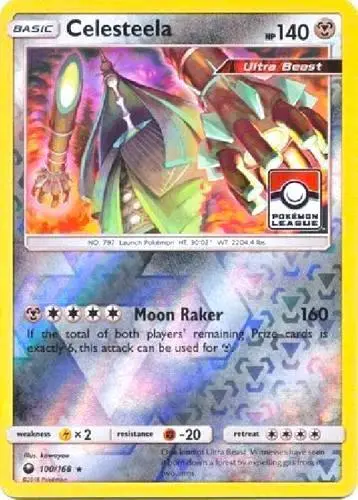 Celesteela, League & Championship Cards 100/168