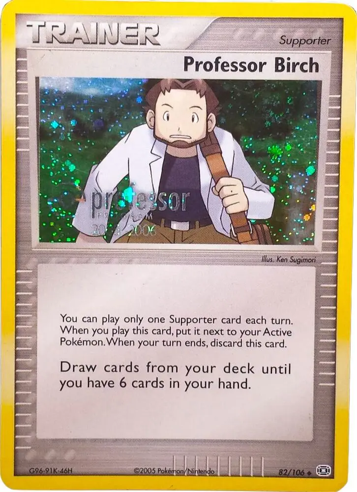 Professor Birch (2006), Professor Program Promos 82/106