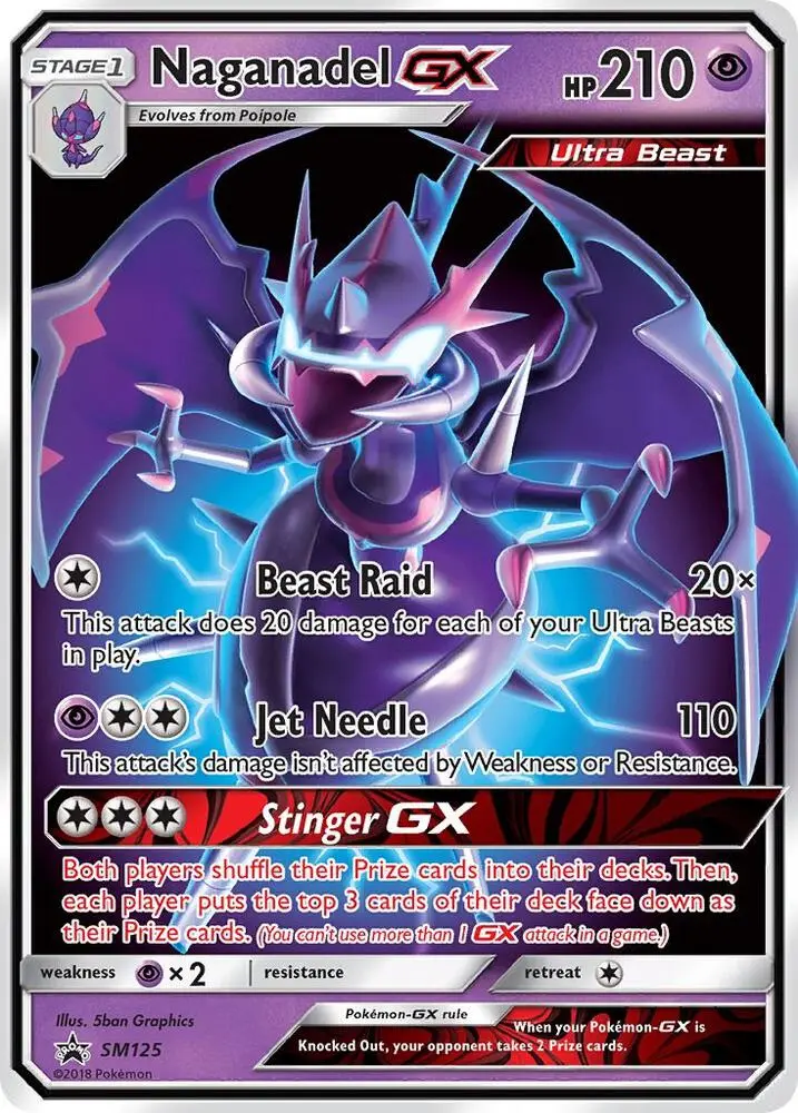 Naganadel GX, SM Black Star Promos SM125/248