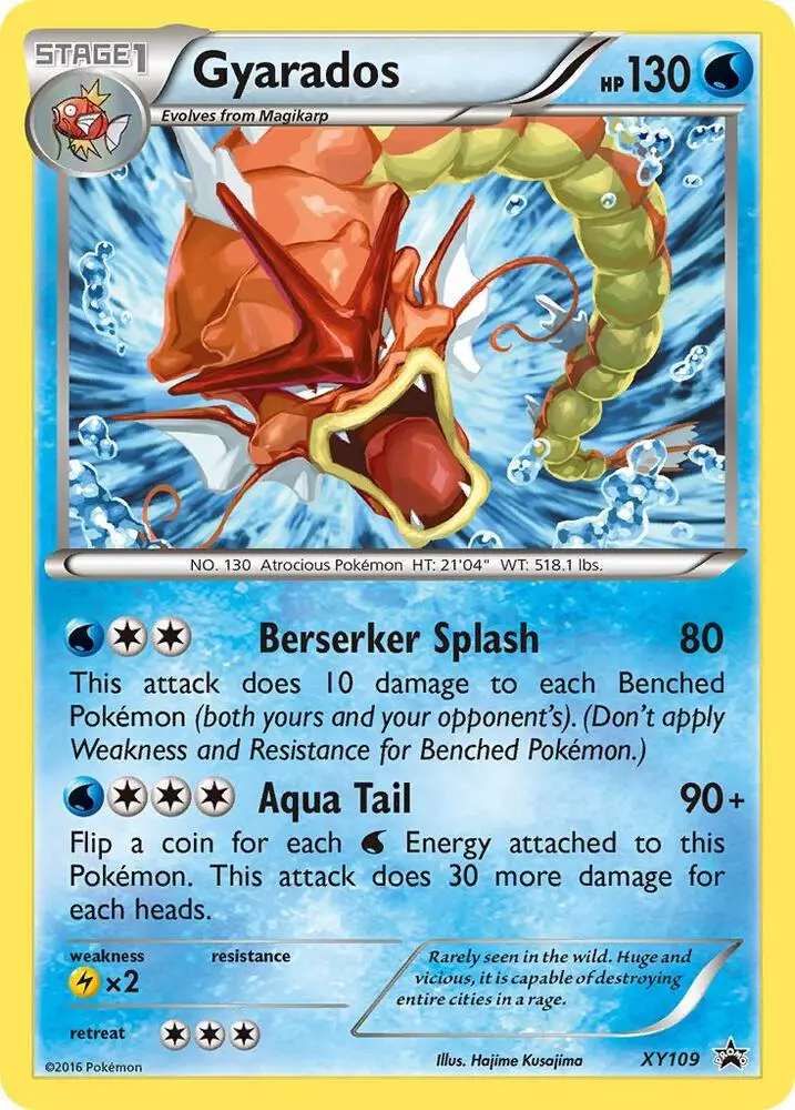 Gyarados, XY Black Star Promos XY109/211