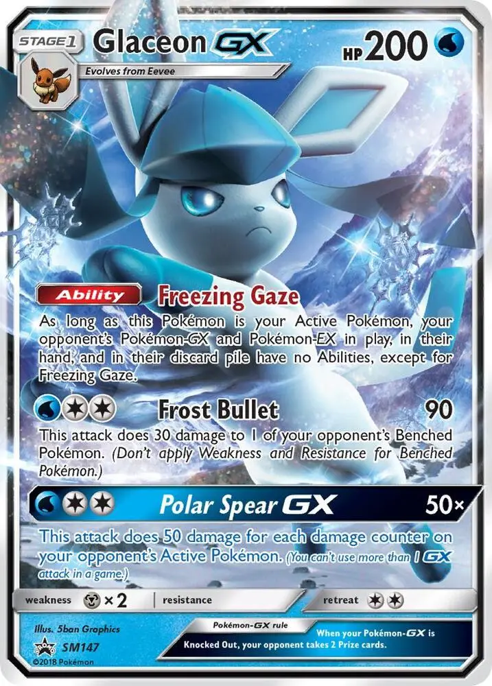 Glaceon GX, SM Black Star Promos SM147/248