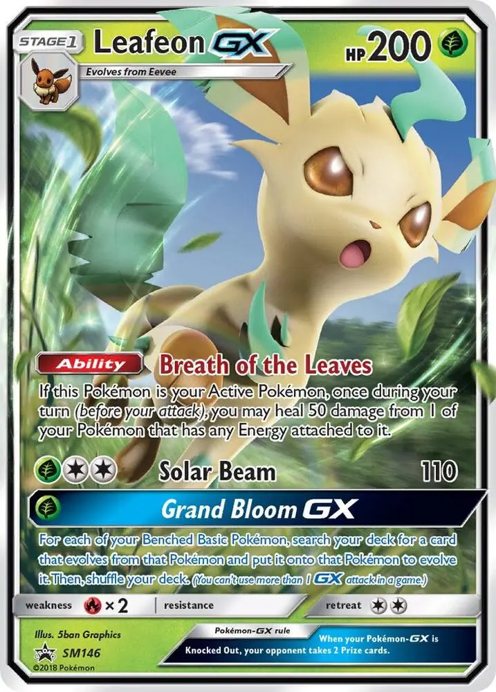Leafeon GX, SM Black Star Promos SM146/248