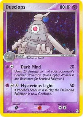 Dusclops, Deck Exclusives 014/108