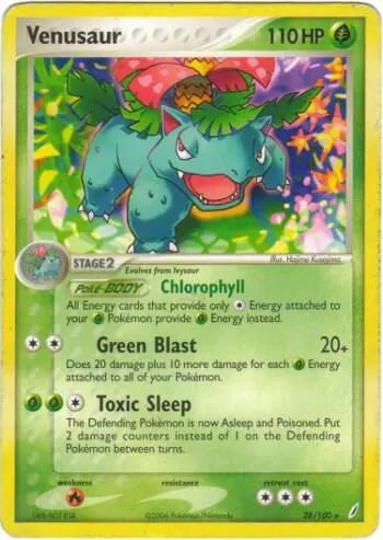 Venusaur, Deck Exclusives 028/100