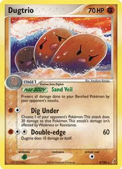 Dugtrio, Deck Exclusives 005/100