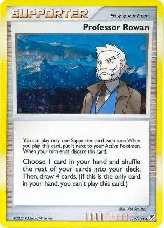 Professor Rowan, Miscellaneous Cards & Products 112/130