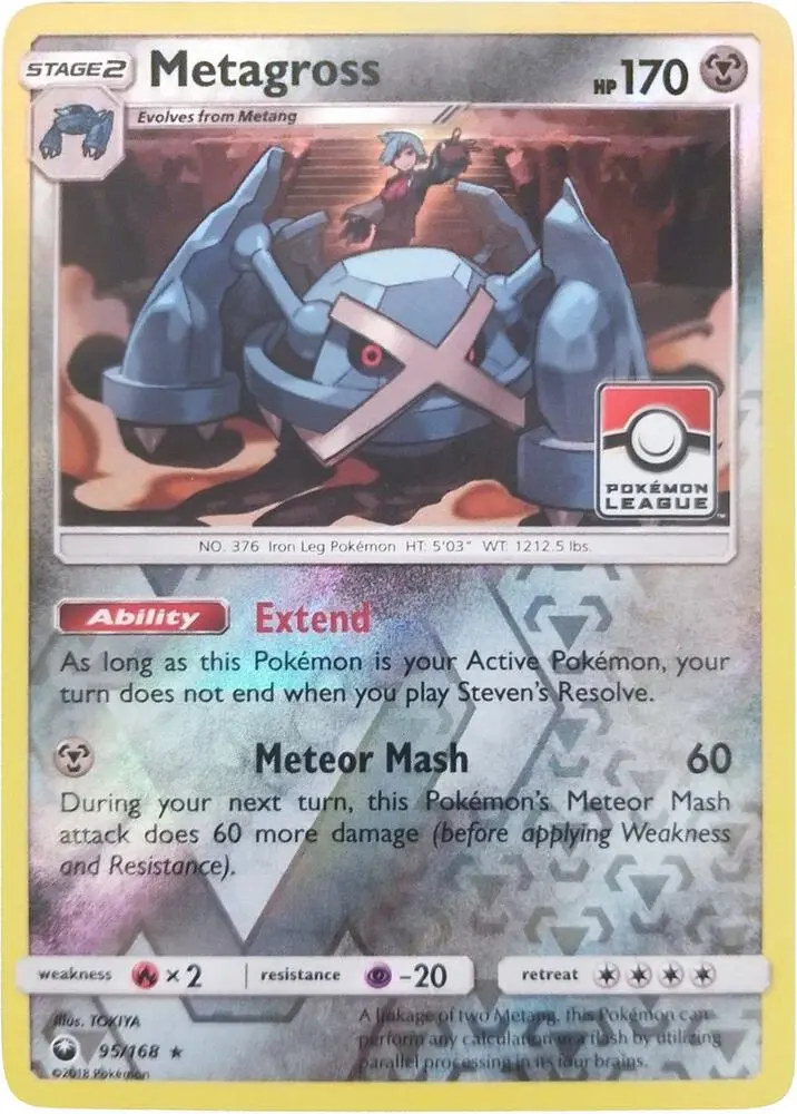 Metagross, League & Championship Cards 095/168