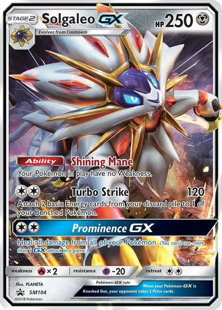 Solgaleo GX, SM Black Star Promos SM104/248
