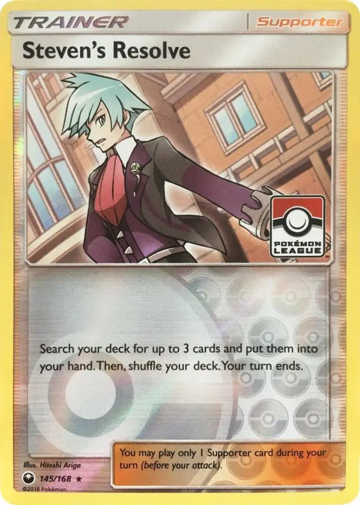 Steven's Resolve, League & Championship Cards 145/168