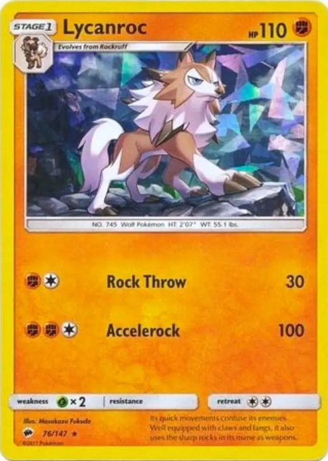 Lycanroc, Deck Exclusives 076/131
